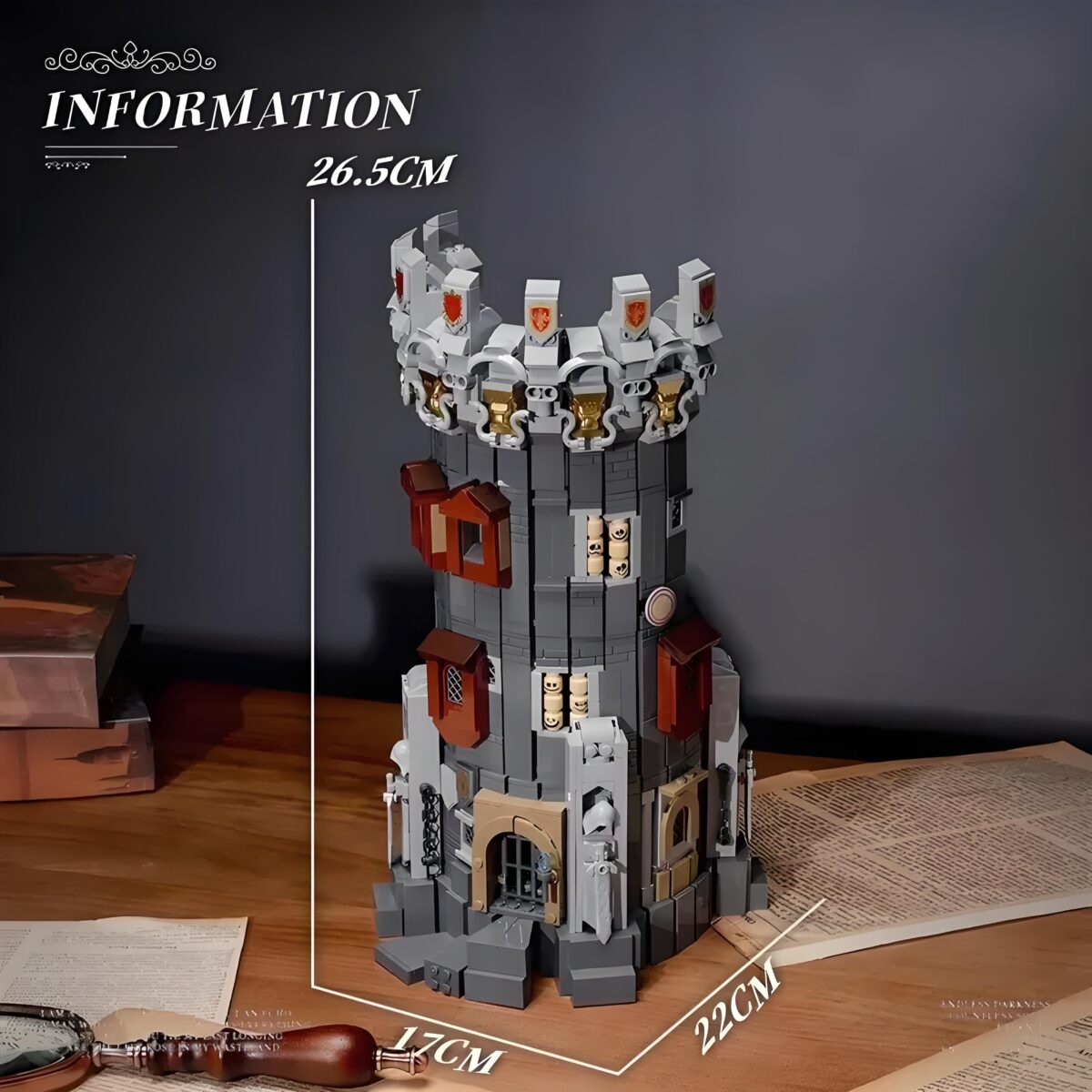JD047 The Wizard Tower  1818PCS - Image 6