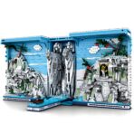 66039 The Book Of The Kings Fantasy Bookcase  3307PCS