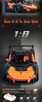 Y18001 1:8 The SABRE P1 supercar  3862PCS - Image 2