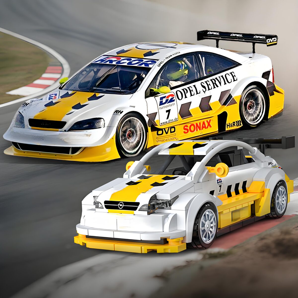 C55036 The Opel Astra V8 Coupe  305PCS - Image 2