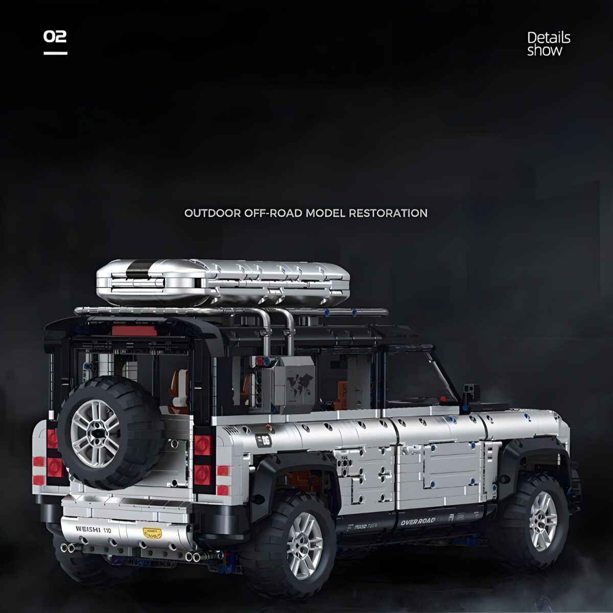 10620 The WEISHI-110 Off-Road  5268PCS - Image 5