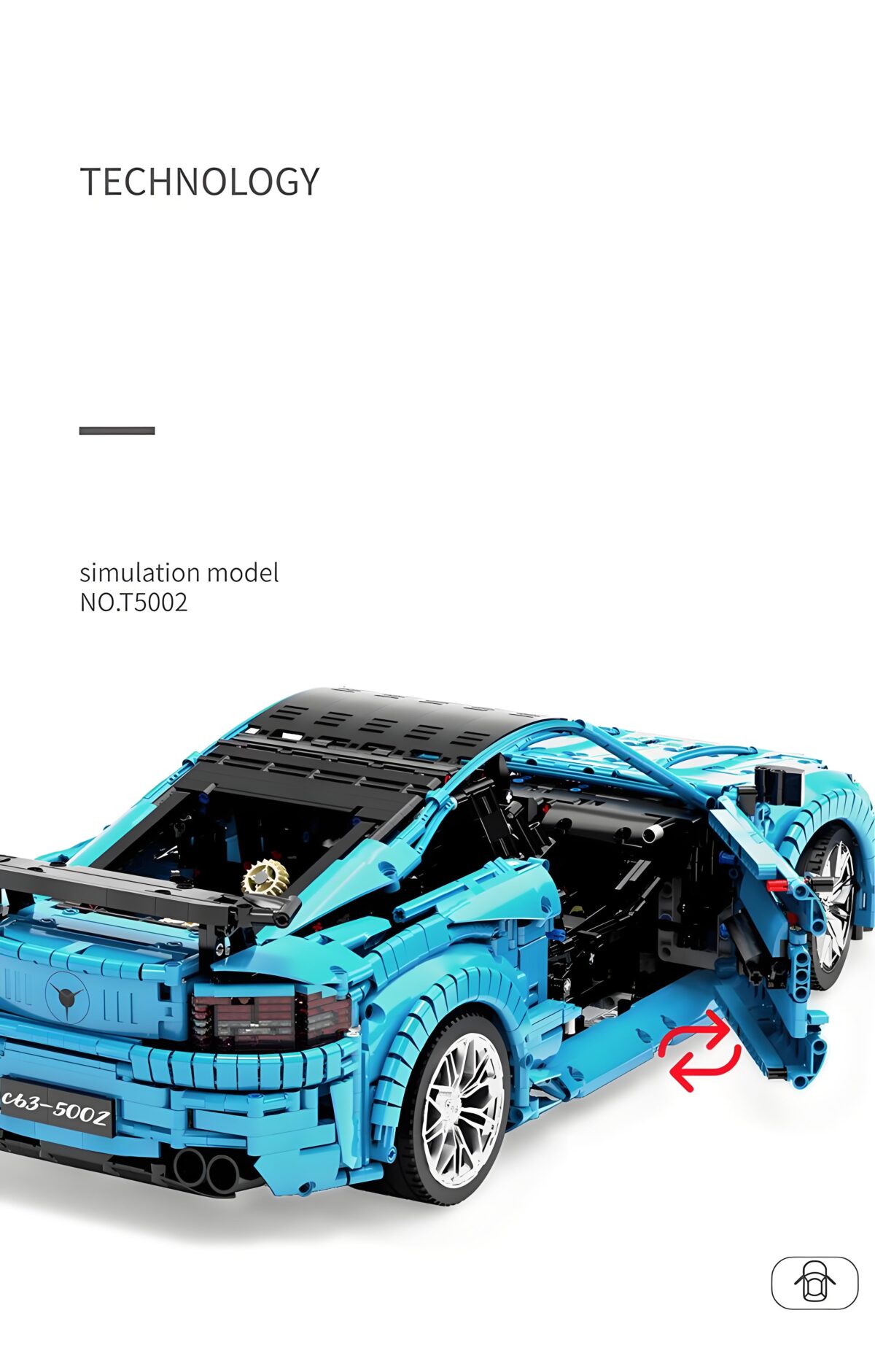T5002 The Mercedes Benz C63 AMG   4129PCS - Image 4
