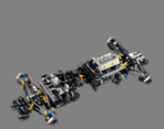 18082 1:8  The Lee Mans M Hybrid V8   3507PCS - Image 4