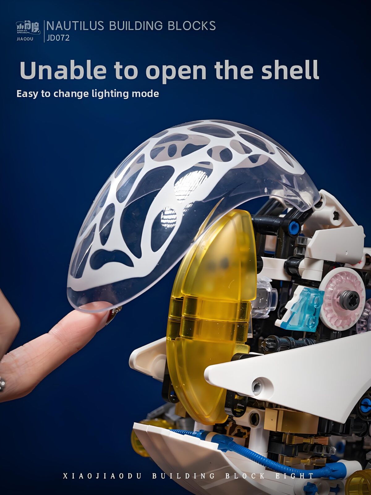 JD072 The Machine Nautilus  1190PCS - Image 3