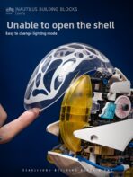 JD072 The Machine Nautilus  1190PCS - Image 3