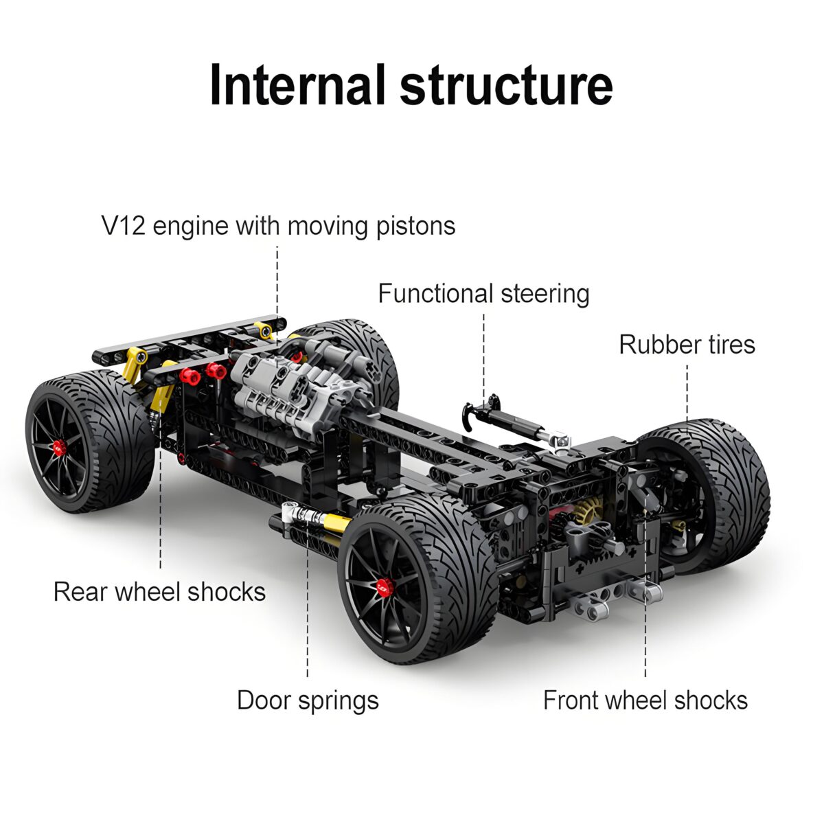 C63005 The APE SuperCar  1823PCS - Image 4