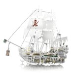 MK13193 The Styx Pirate Ship   3769PCS