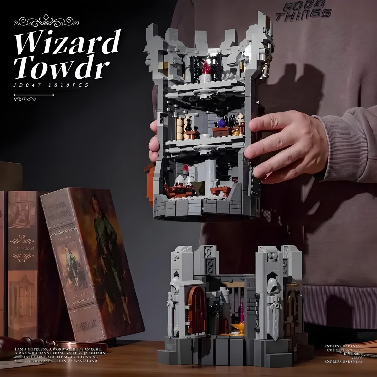 JD047 The Wizard Tower  1818PCS - Image 3