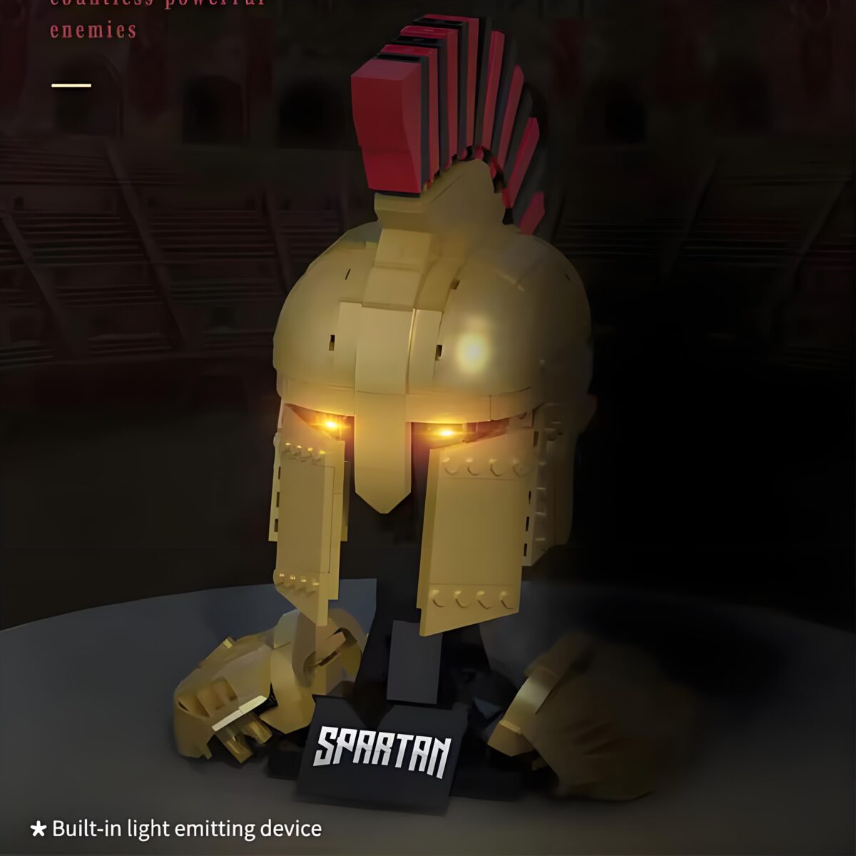 33900 The Spartan helmet  590PCS - Image 2
