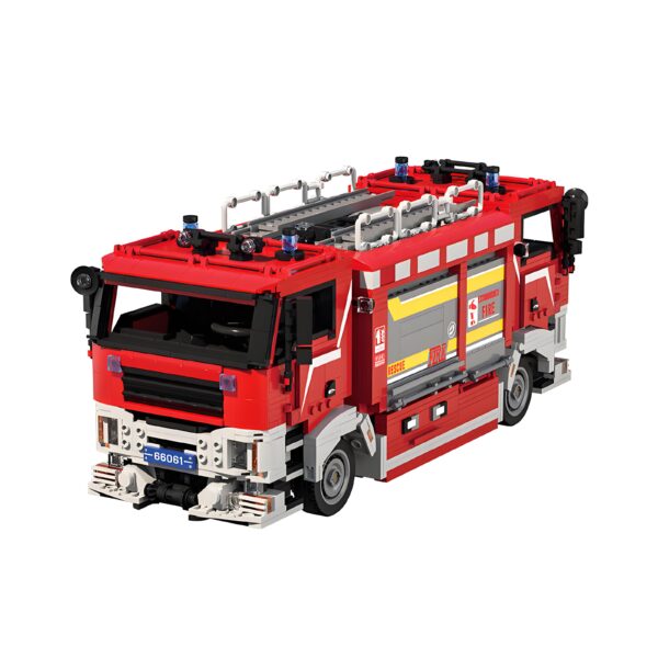 66061 The BI-Directional. Driving Fire Rescue Vehicle  2712PCS