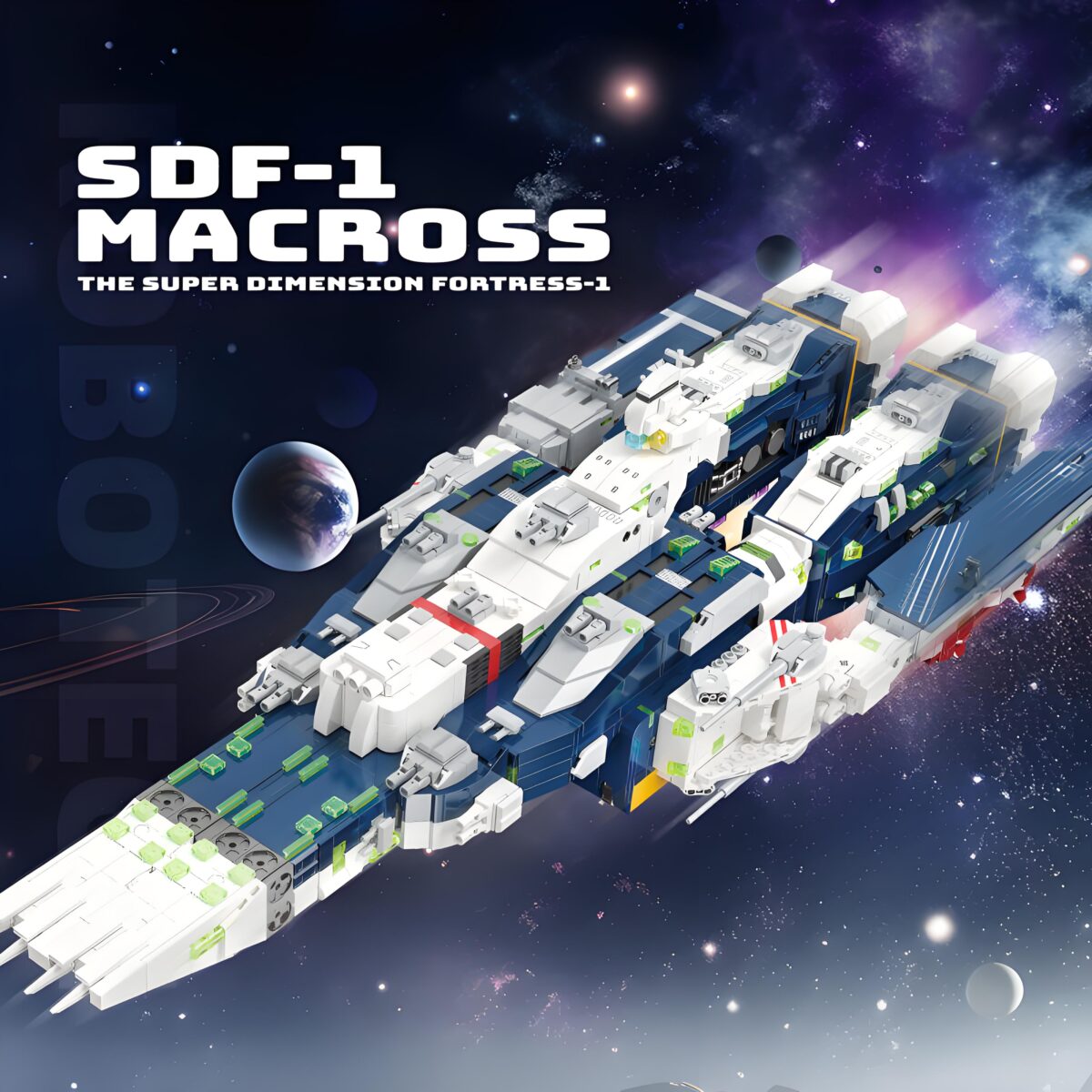 J58144 The SDF-1 Macross  4682PCS - Image 2