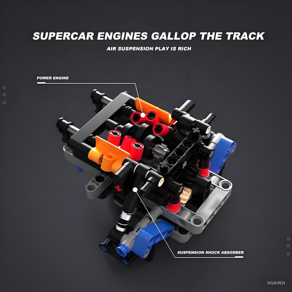 T1006  1:14  The EVO Supercar  1165PCS - Image 4