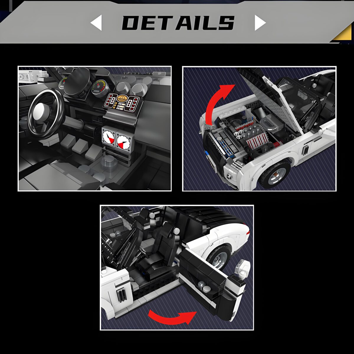 MK10031 The Rolls-Royce Wraith  1603PCS - Image 4