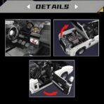 MK10031 The Rolls-Royce Wraith  1603PCS - Image 4