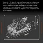 MK10210 The V12 Naturally Aspirated Engine  1366PCS - Image 5