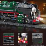 59098 The French 141R steam locomotive  1782PCS - Image 3
