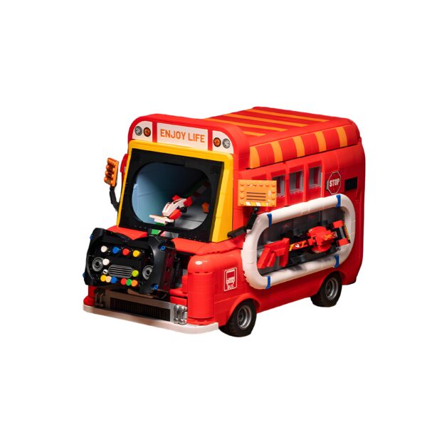 JD093 The Electric Retro Game Car  2981PCS