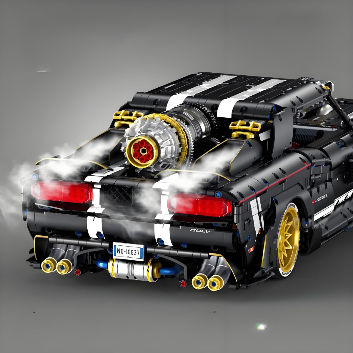 10637 1:8 The Supercar Series-Daoqi Challenger  3750PCS - Image 3
