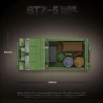 QG100289 The STZ-5 Medium Tractor   733PCS - Image 6