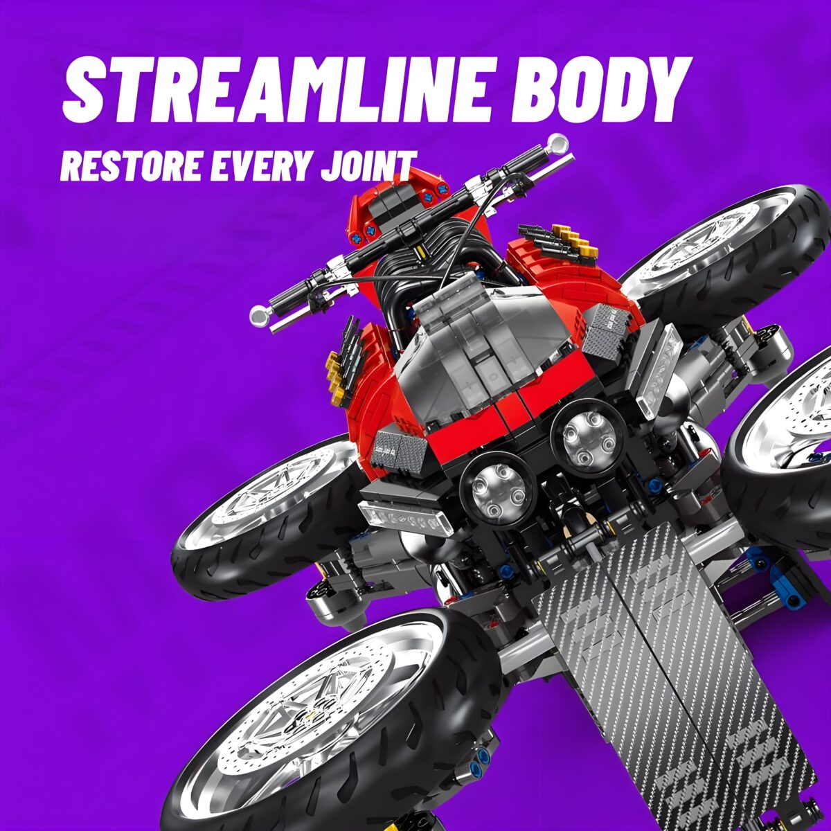 JD033 The Flying Motorcycle  2245PCS - Image 3