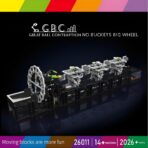 MK26011 The GBC Buckets Big Wheel  2026PCS - Image 2