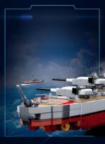 SLUBAN The M38-B1102 KMS Bismarck  1849PCS - Image 2