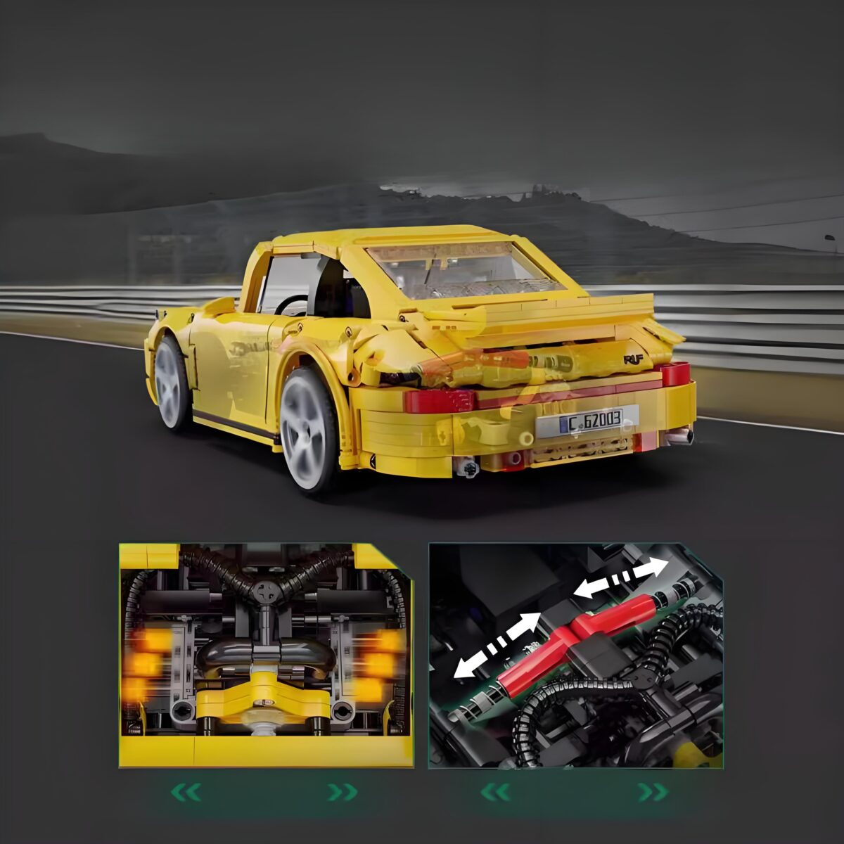 C62003 The RUF CTR 2017 YellowBird    1515PCS - Image 3