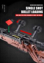 MK14002S The Sniper Rifle Toygun  1025PCS - Image 5