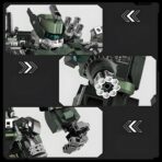 212223 The Semi-mechanical Mecha  1403PCS - Image 4