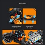 Y18001 1:8 The SABRE P1 supercar  3862PCS - Image 4