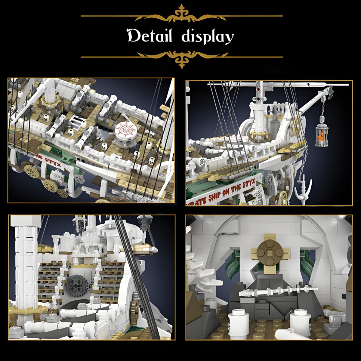 MK13193 The Styx Pirate Ship   3769PCS - Image 4