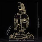 33900 The Spartan helmet  590PCS - Image 5