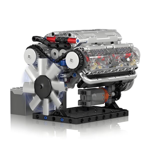 MK10088 The V8 Engine  535PCS