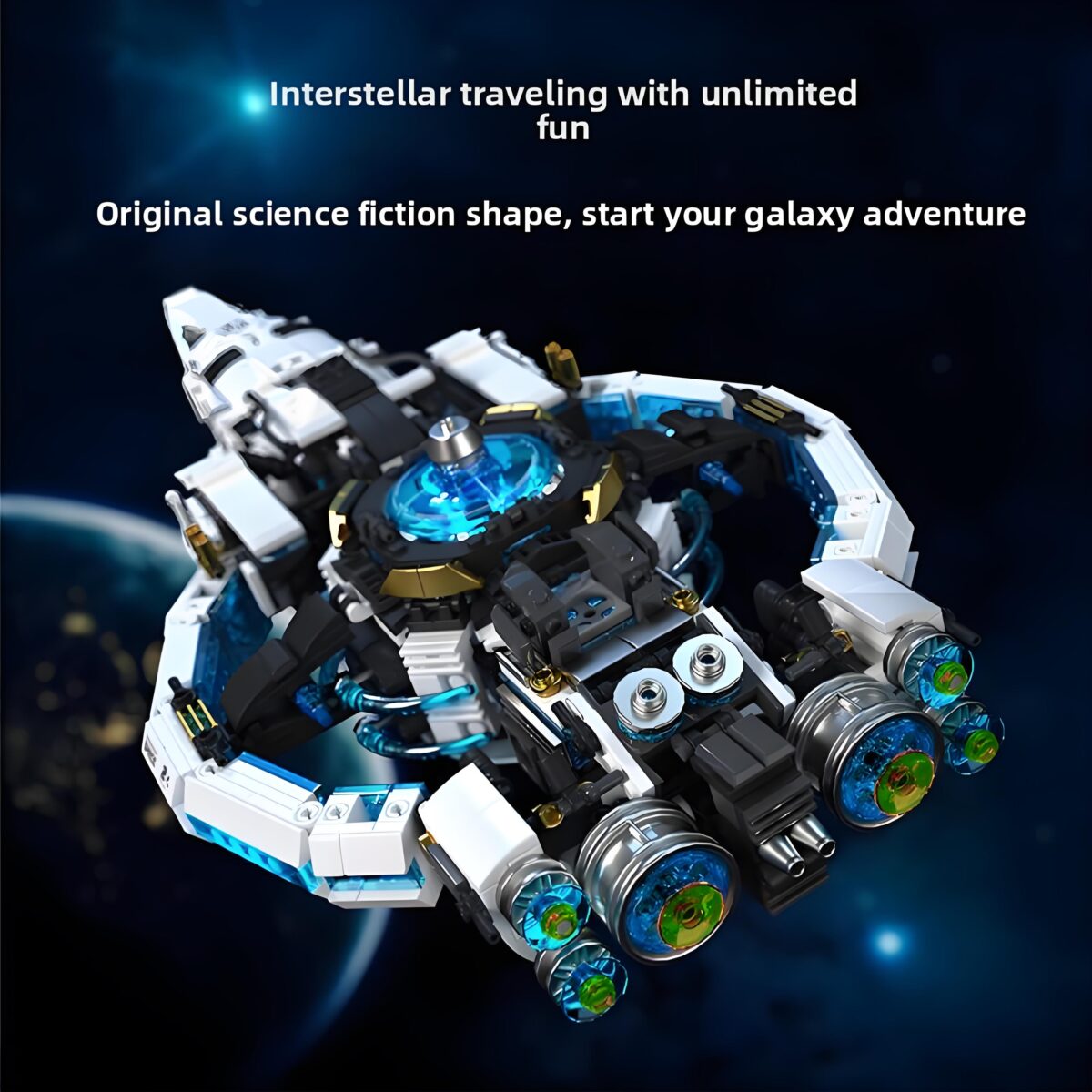 T5016 The Space Explanation: Galaxy Comet  1000PCS - Image 2
