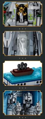 66039 The Book Of The Kings Fantasy Bookcase  3307PCS - Image 4