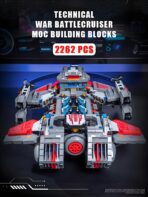 JD025 The StarCraft Future Battleship Battlecruiser  2262PCS - Image 2