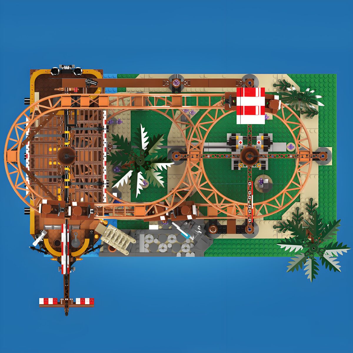 MK11013 The Double Helix Roller Coaster  2174PCS - Image 4