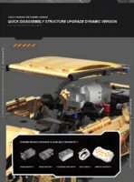 T1005 1:14 The Gold Lamborghini 834  1309PCS - Image 5