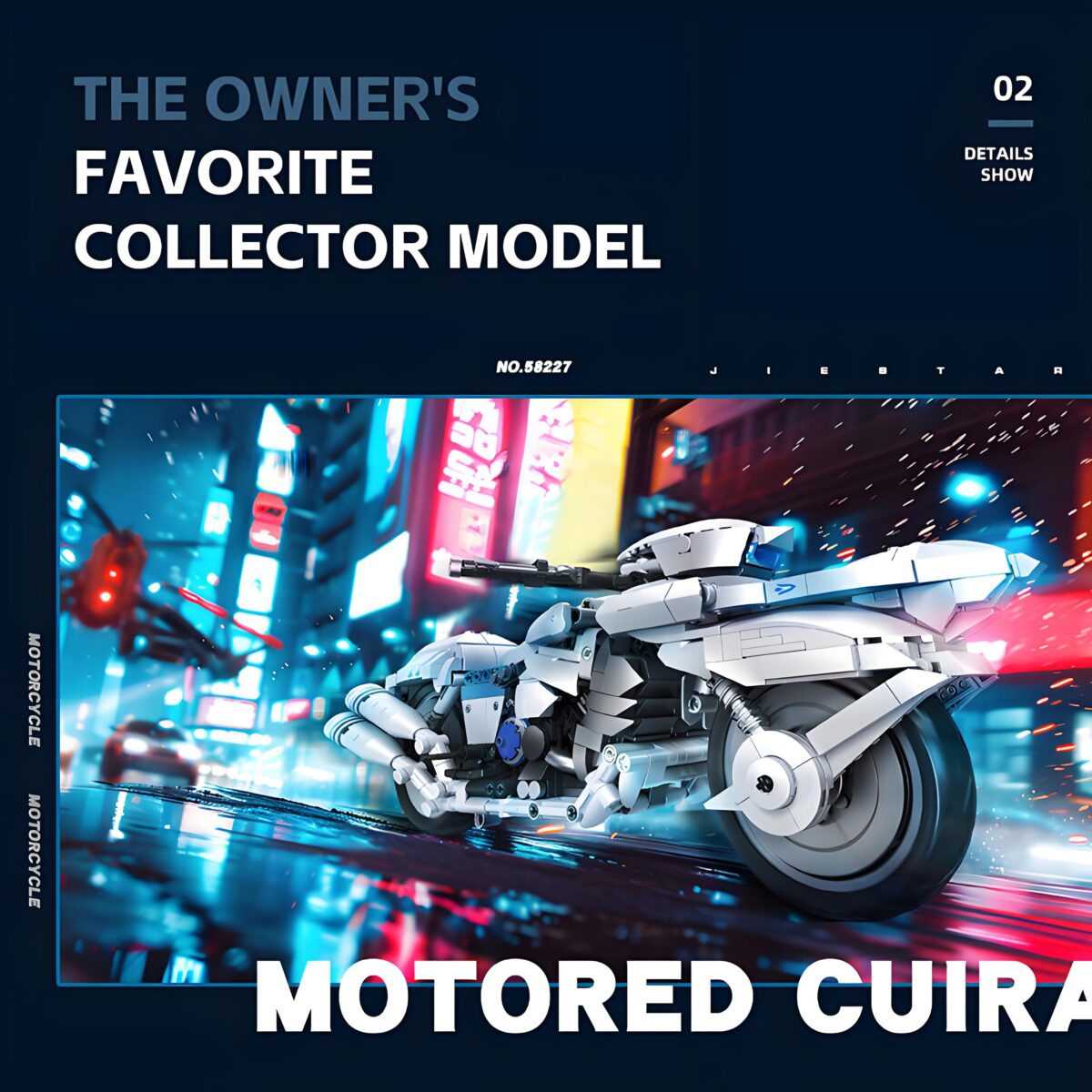 58227 The Saber Motored Cuirassier  1306PCS - Image 4
