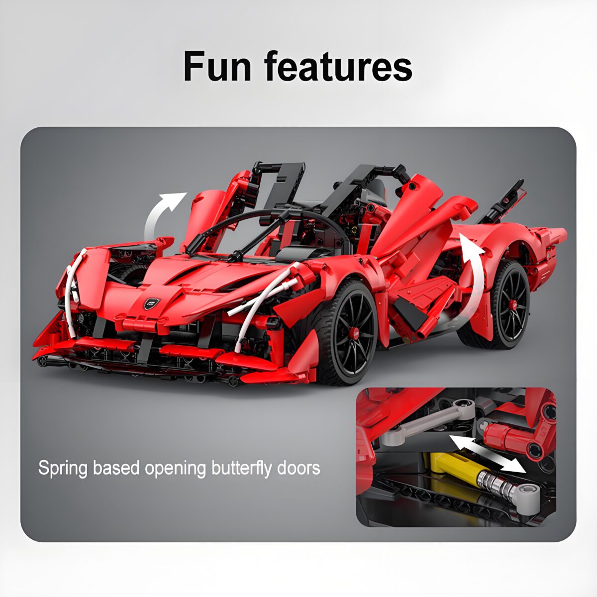 C63005 The APE SuperCar  1823PCS - Image 2