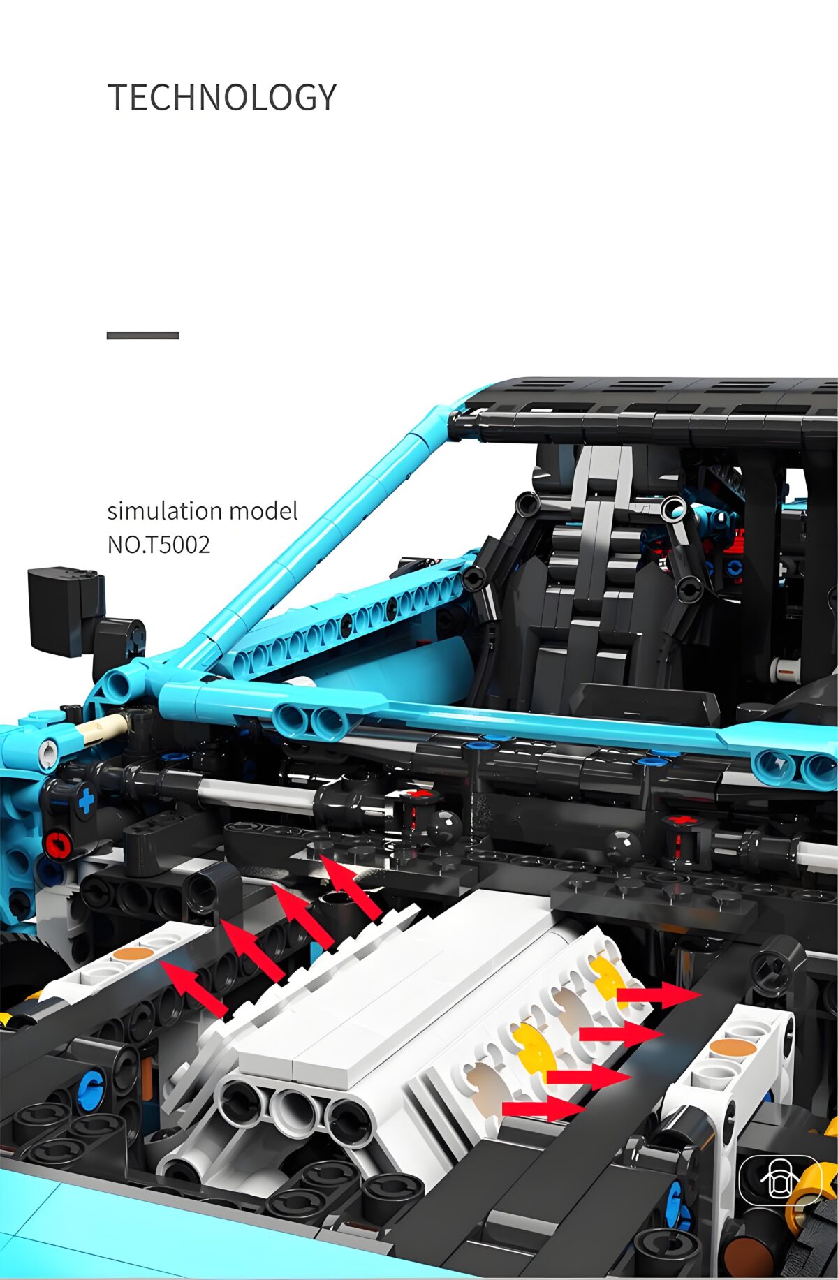 T5002 The Mercedes Benz C63 AMG   4129PCS - Image 5