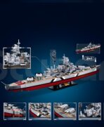 SLUBAN The M38-B1102 KMS Bismarck  1849PCS - Image 3