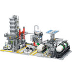 JJ9014-9016 The Transport Station, Laboratory, Natural Gas Conservation Center  2142PCS